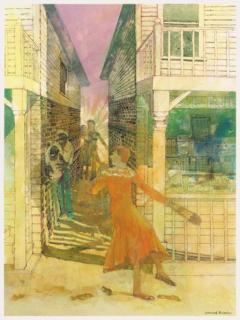 Leonard Rosoman - The Passer-by