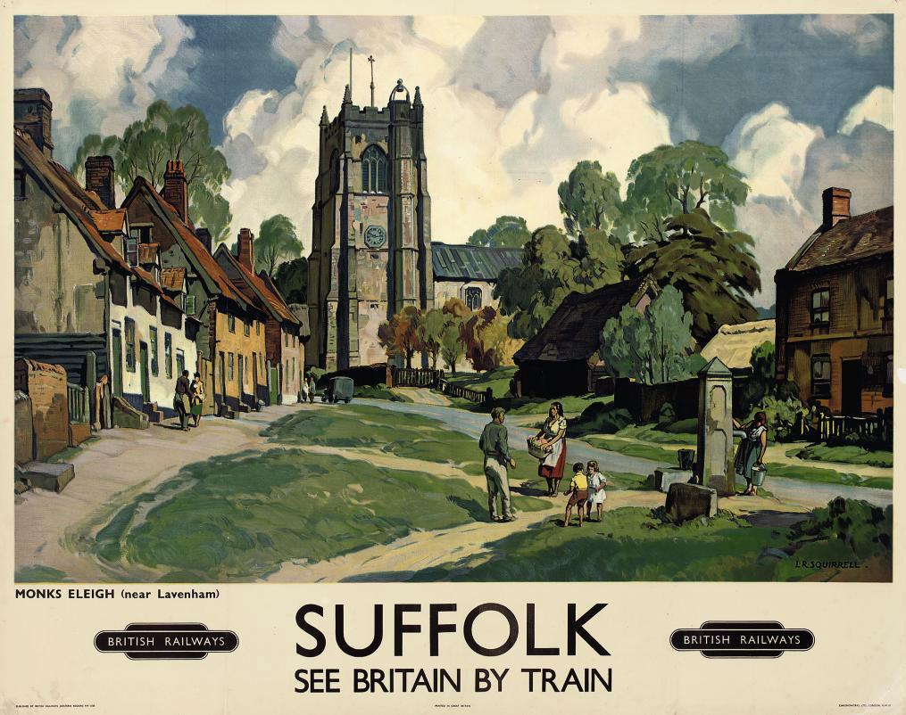 Leonard Russel Squirrell - Suffolk, Monks Eleigh