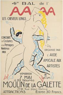 Léonard Tsuguharu Foujita - 4me BAL DE L\'AAAA