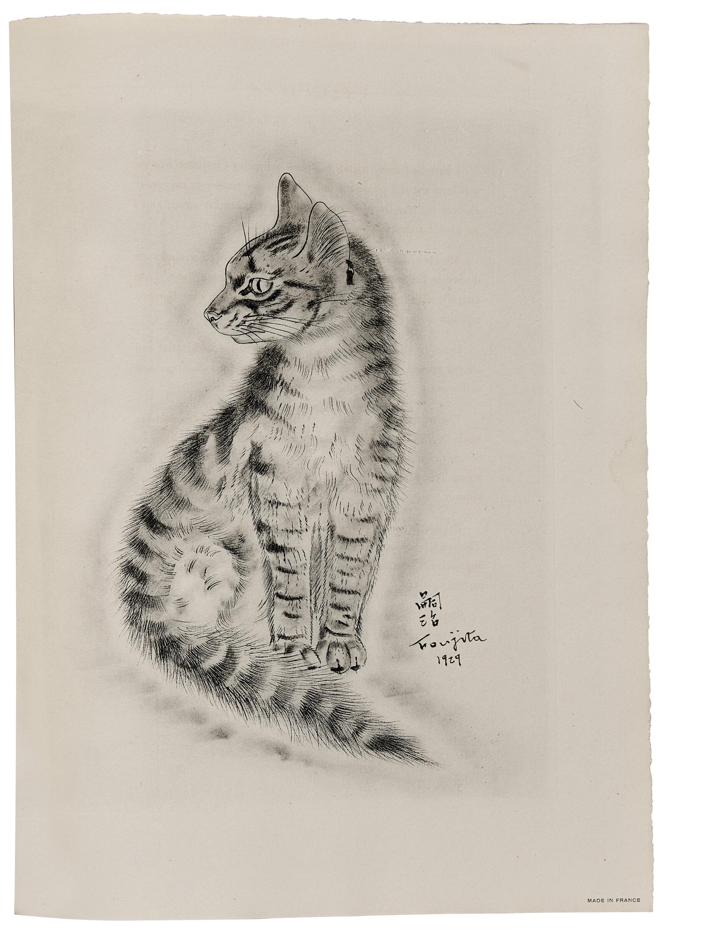 Léonard Tsuguharu Foujita - Book of Cats