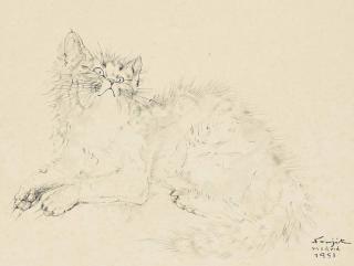 Leonard Tsuguharu Foujita - Cat