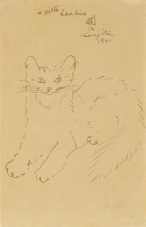 Léonard Tsuguharu Foujita - Chat