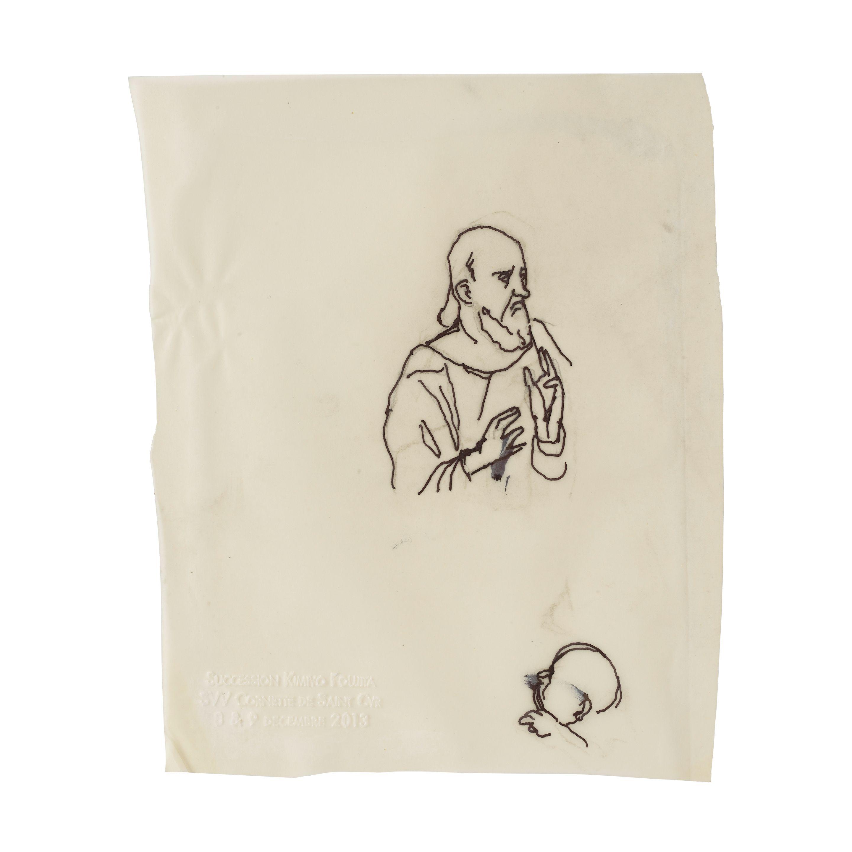 Léonard Tsuguharu Foujita - Christ pantocrator