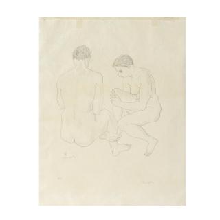 Léonard Tsuguharu Foujita - Etude de nus, 1928