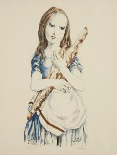Léonard Tsuguharu Foujita - Fillette au pain