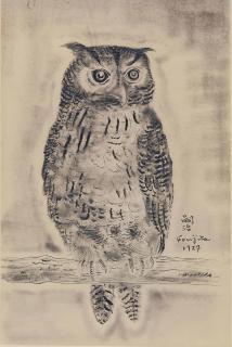 Léonard Tsuguharu Foujita - Hibou