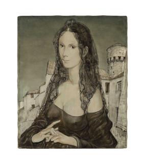 Léonard Tsuguharu Foujita - La belle espagnole