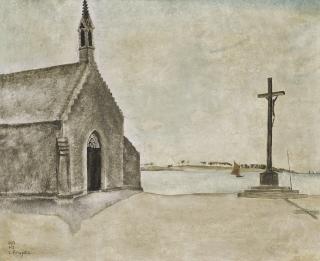 Leonard-Tsuguharu Foujita - La chapelle Notre-Dame du Bon Secours à Concarneau
