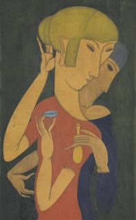 Leonard Tsuguharu Foujita - La Dégustation