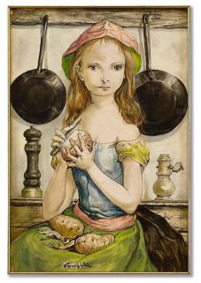 Léonard Tsuguharu Foujita - La Petite Cuisinière