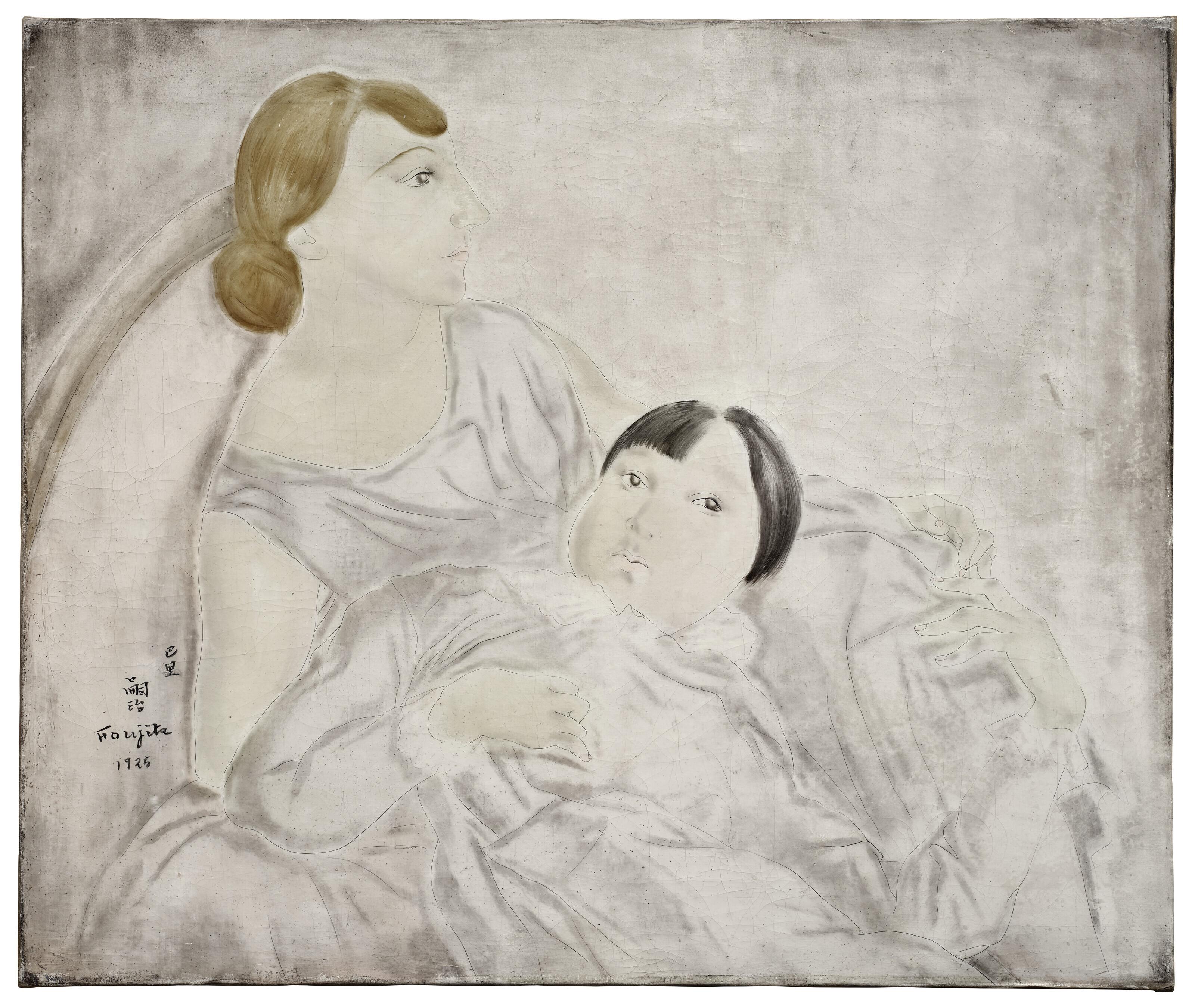 Leonard Tsuguharu Foujita - Les deux amies