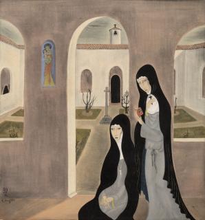Léonard Tsuguharu Foujita - Les Deux Religieuses