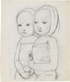 Léonard Tsuguharu Foujita - Les Jumelles