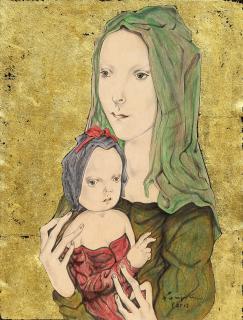 Léonard Tsuguharu Foujita - Maternité