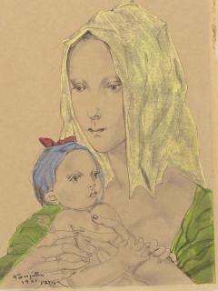 Leonard Tsuguharu Foujita - Maternité