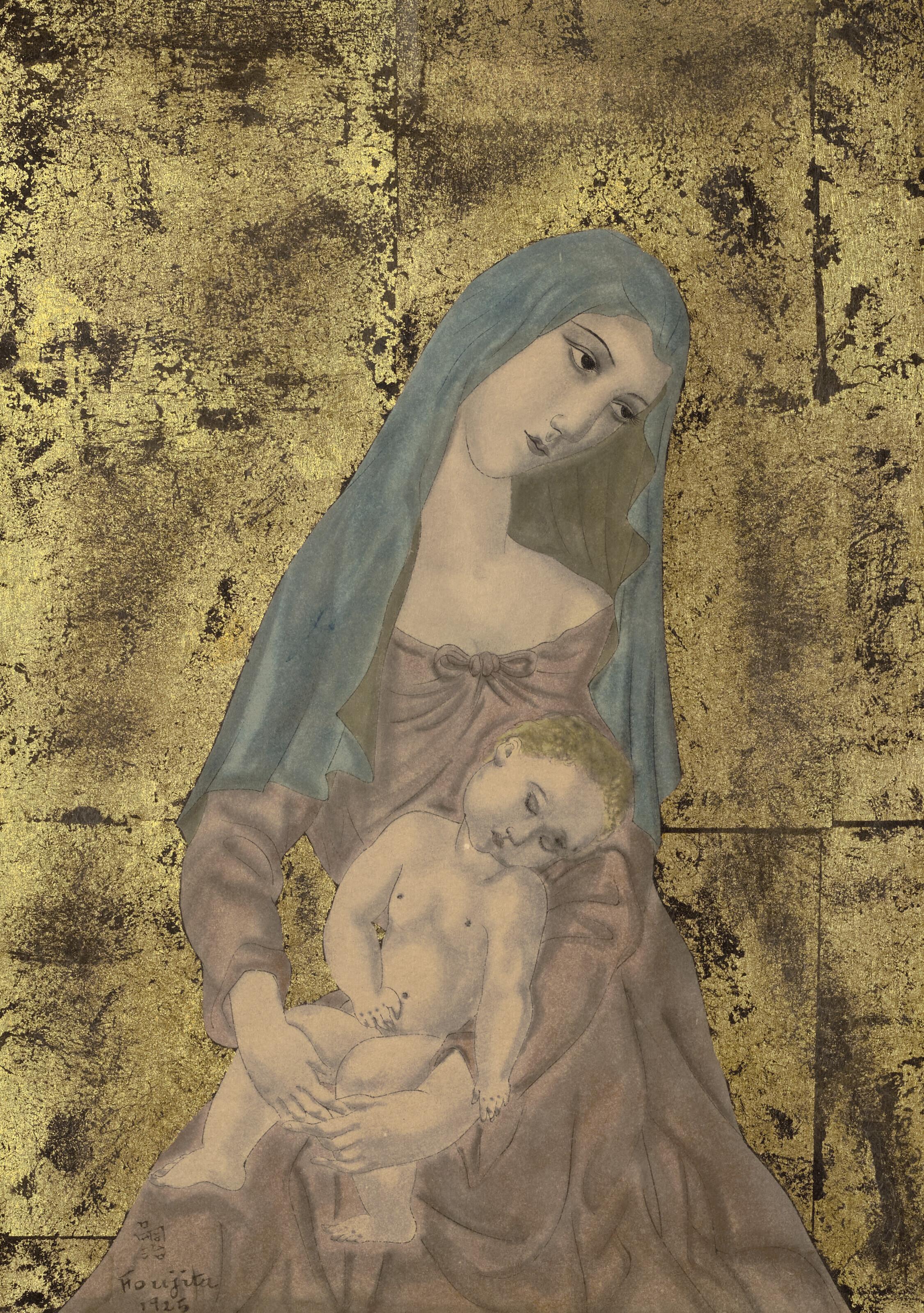 Léonard Tsuguharu Foujita - Mère et enfant