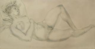 Léonard-Tsuguharu Foujita - Nu allongé