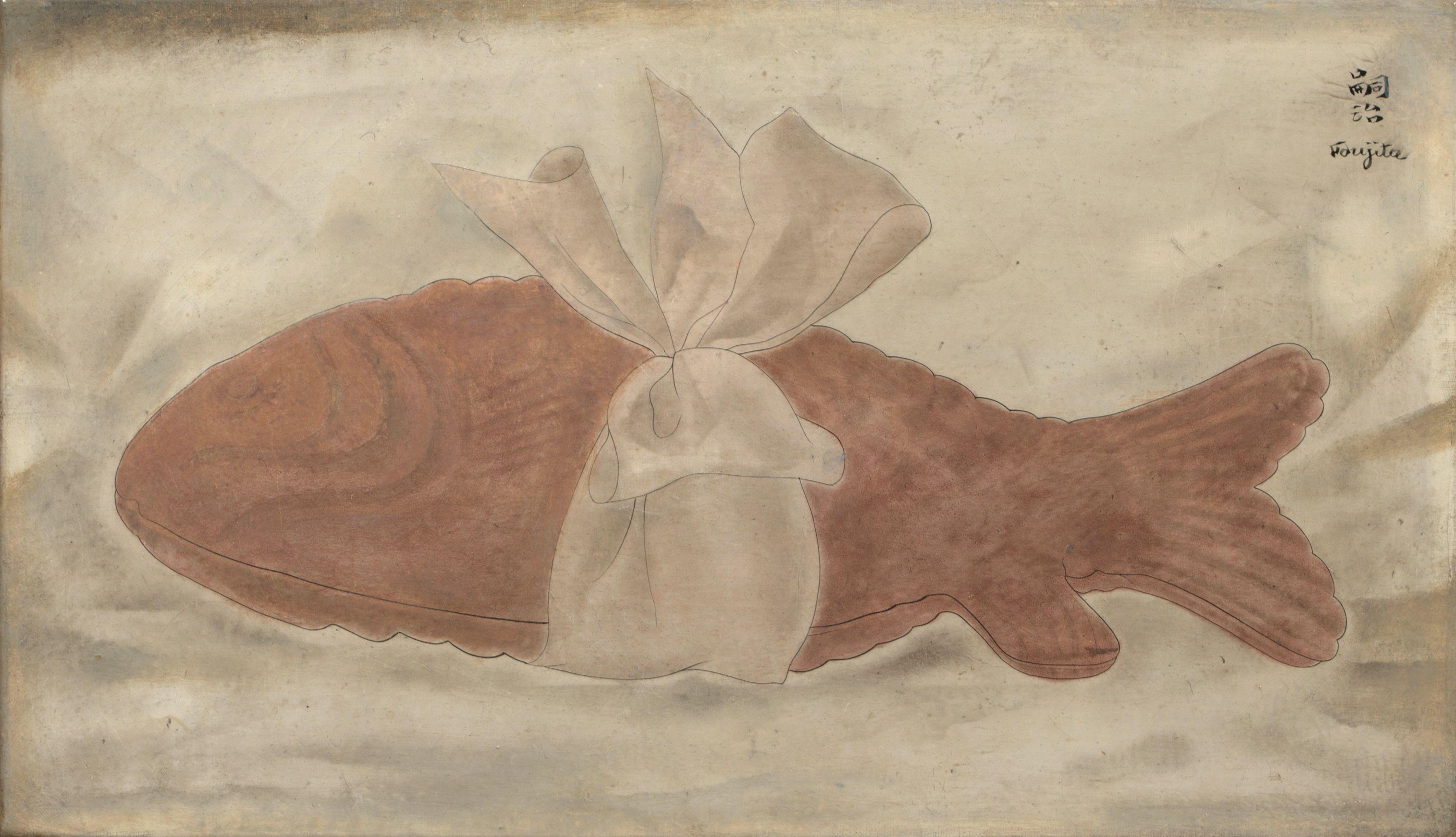 Léonard Tsuguharu Foujita - Poisson en chocolat – Cadeau