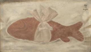 Léonard Tsuguharu Foujita - Poisson en chocolat – Cadeau