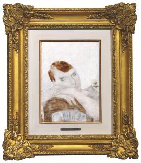 Léonard Tsuguharu Foujita - Portrait De Kiki (Painted In 1925)