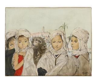 Léonard Tsuguharu Foujita - Sahara, les enfants du desert