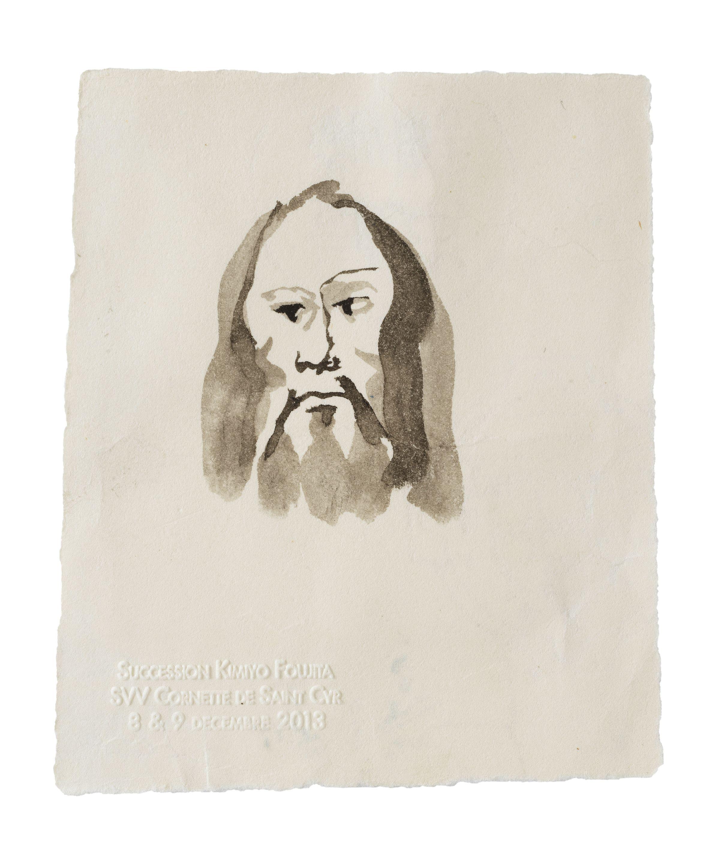 Léonard Tsuguharu Foujita - Visage de Christ