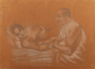 Léonard Tsuguharu Foujita - Youki et son masseur