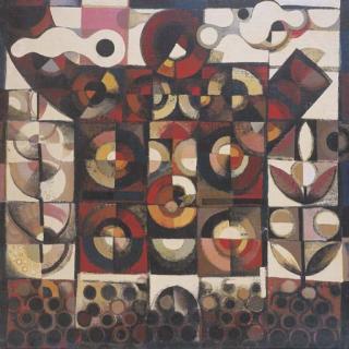 Leonard William French - Man in the Garden