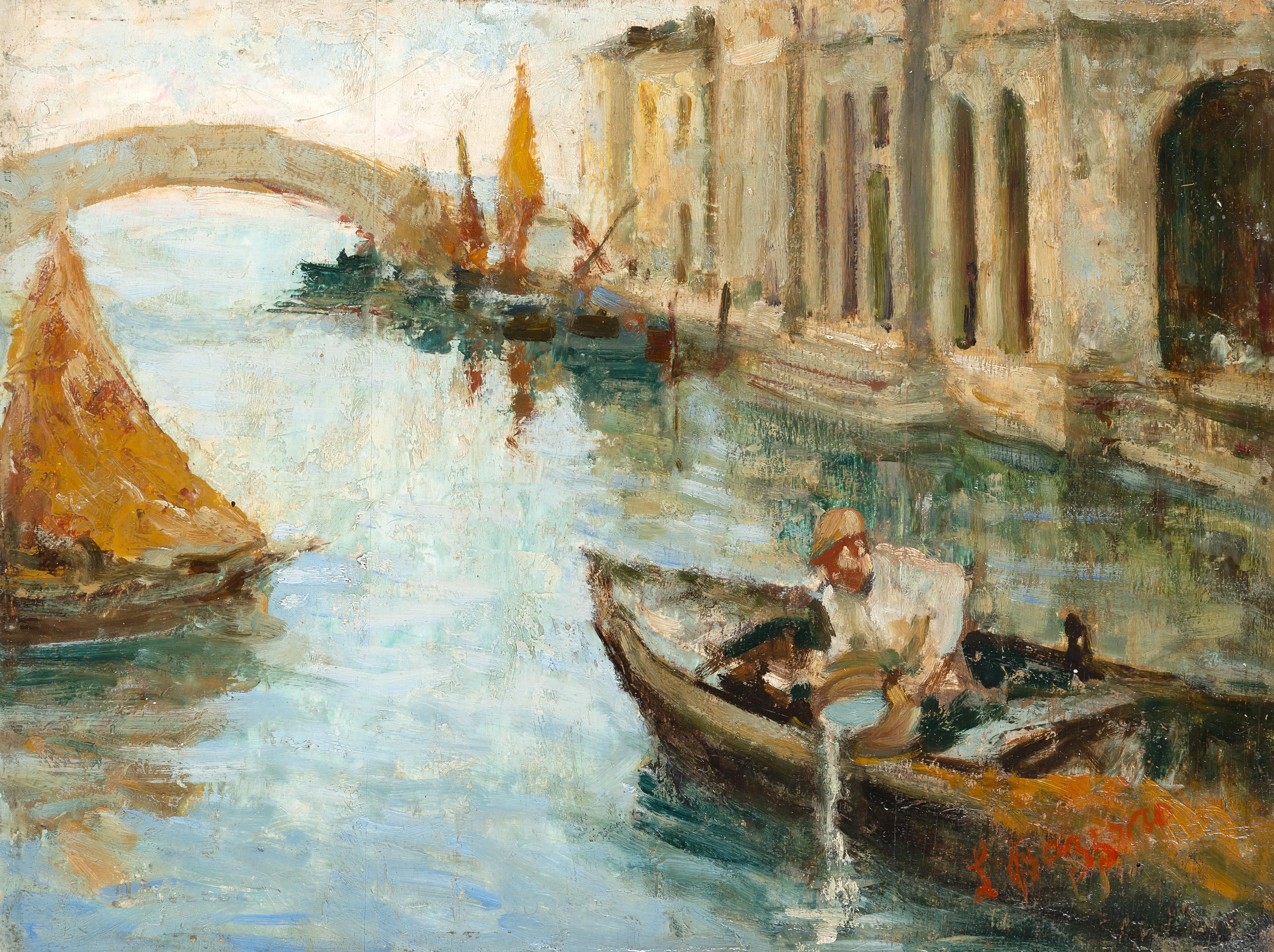 Leonardo Bazzaro - Alla riva (Chioggia)