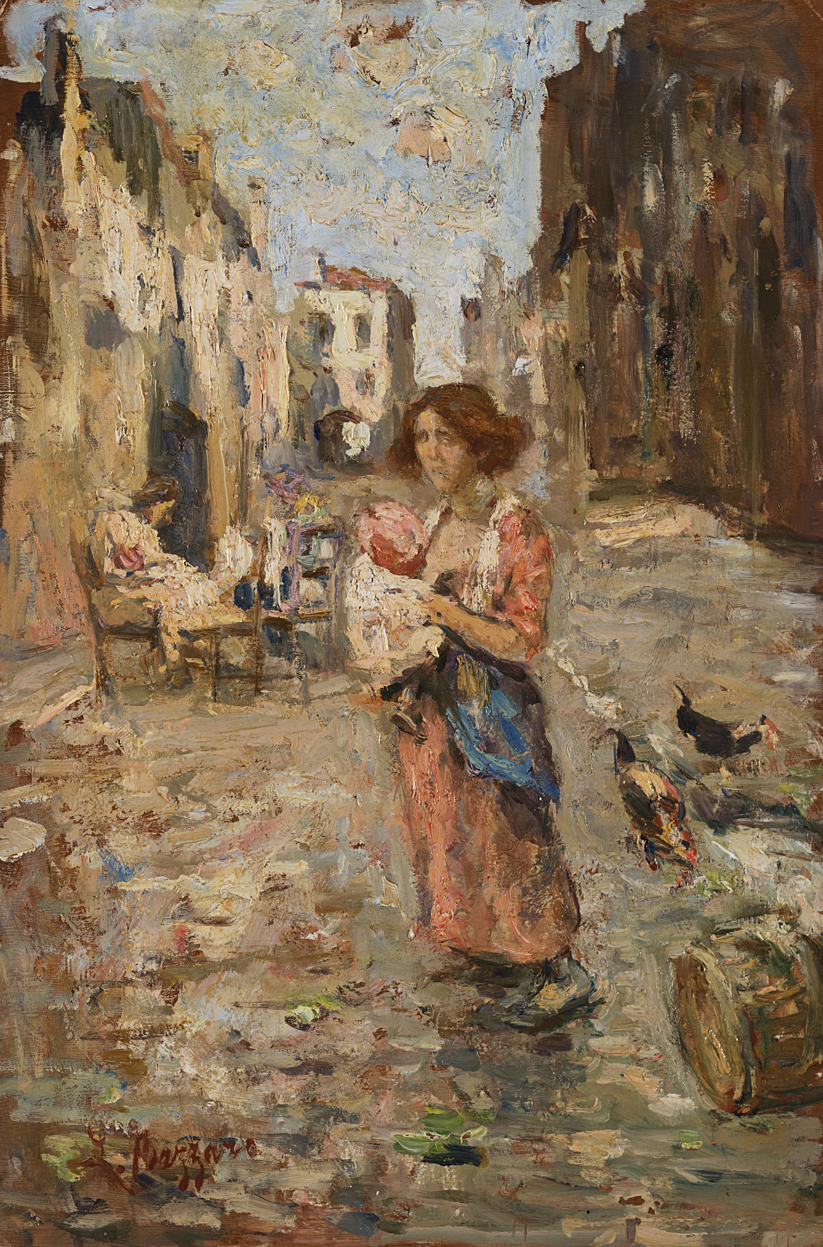 Leonardo Bazzaro - Calle delle merlettaie