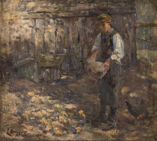 Leonardo Bazzaro - Nel pollaio