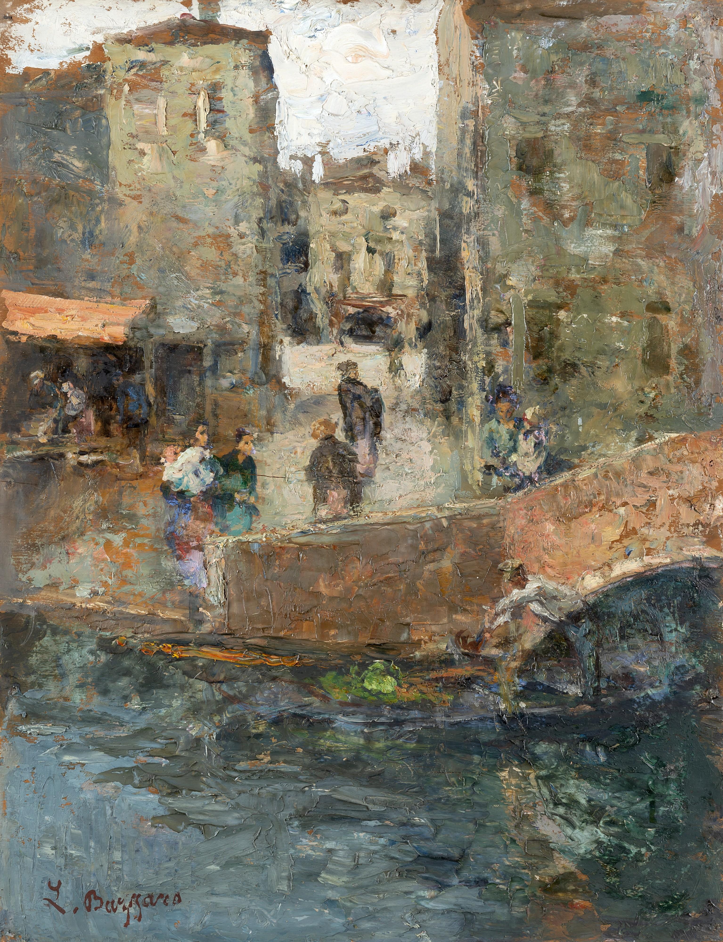Leonardo Bazzaro - Venezia, il canale