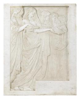 Leonardo Bistolfi - Fanciulle che offrono libri