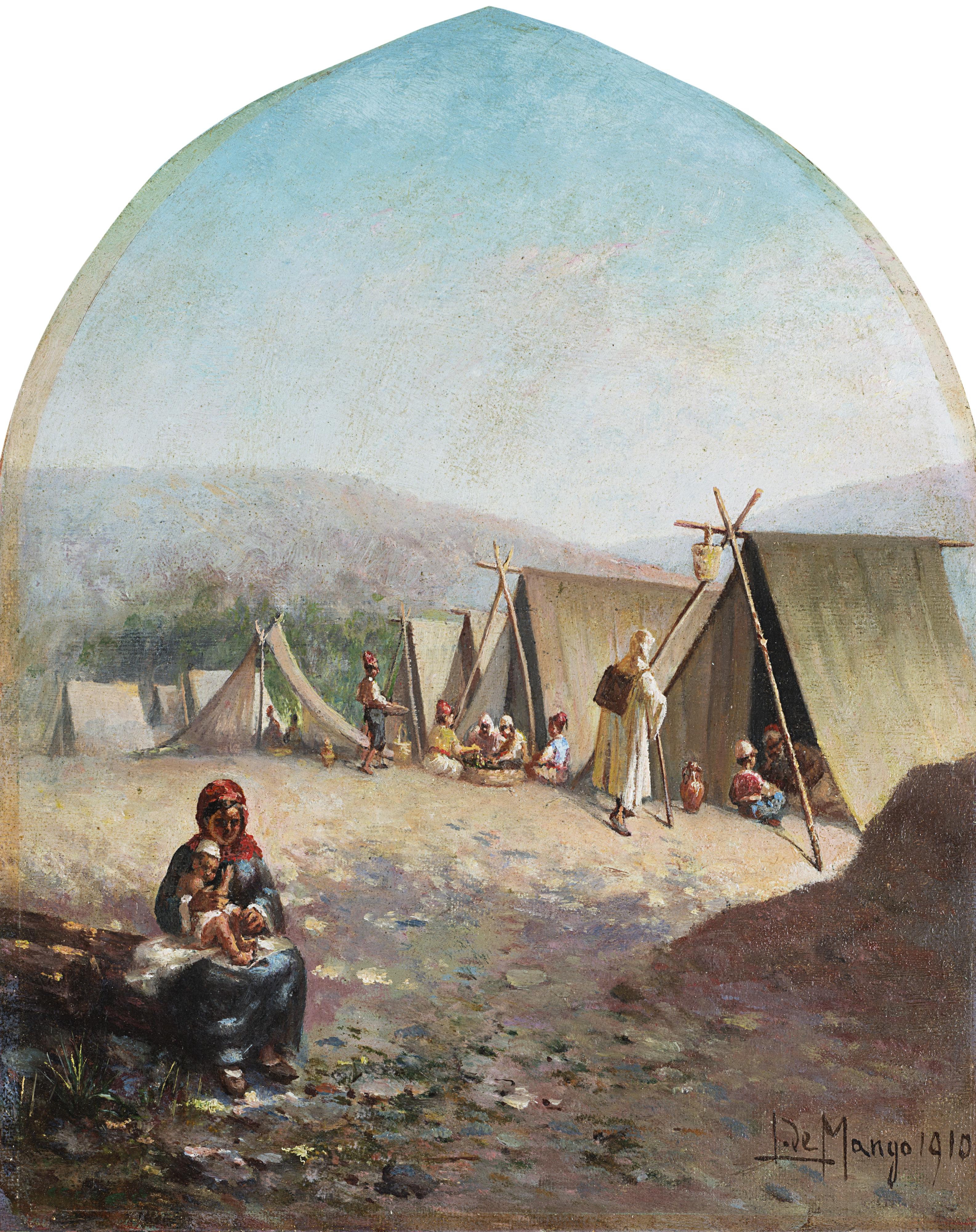 Leonardo De Mango - L\'accampamento