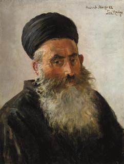 Leonardo De Mango - Portrait De Paul Masaad, Patriarche Maronite De 1854 À 1890