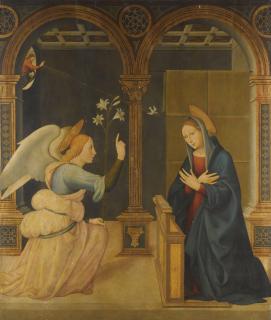Leonardo di Bernardino del Signoraccio - The Annunciation