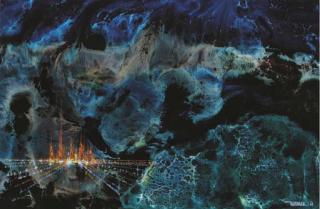 Leonardo Nierman - Cityscape