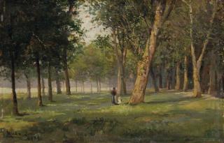 Leonardo Roda - Nell\'Albereta, 1890