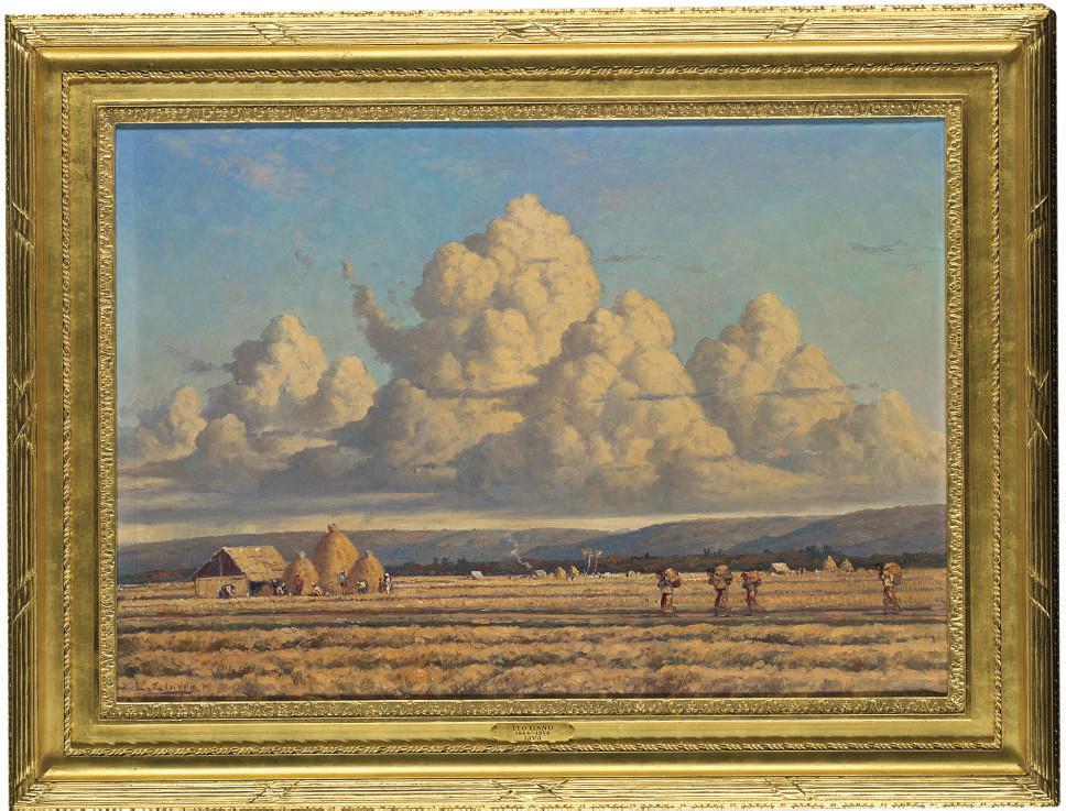 Leonardus J. Eland - Harvest time, Java