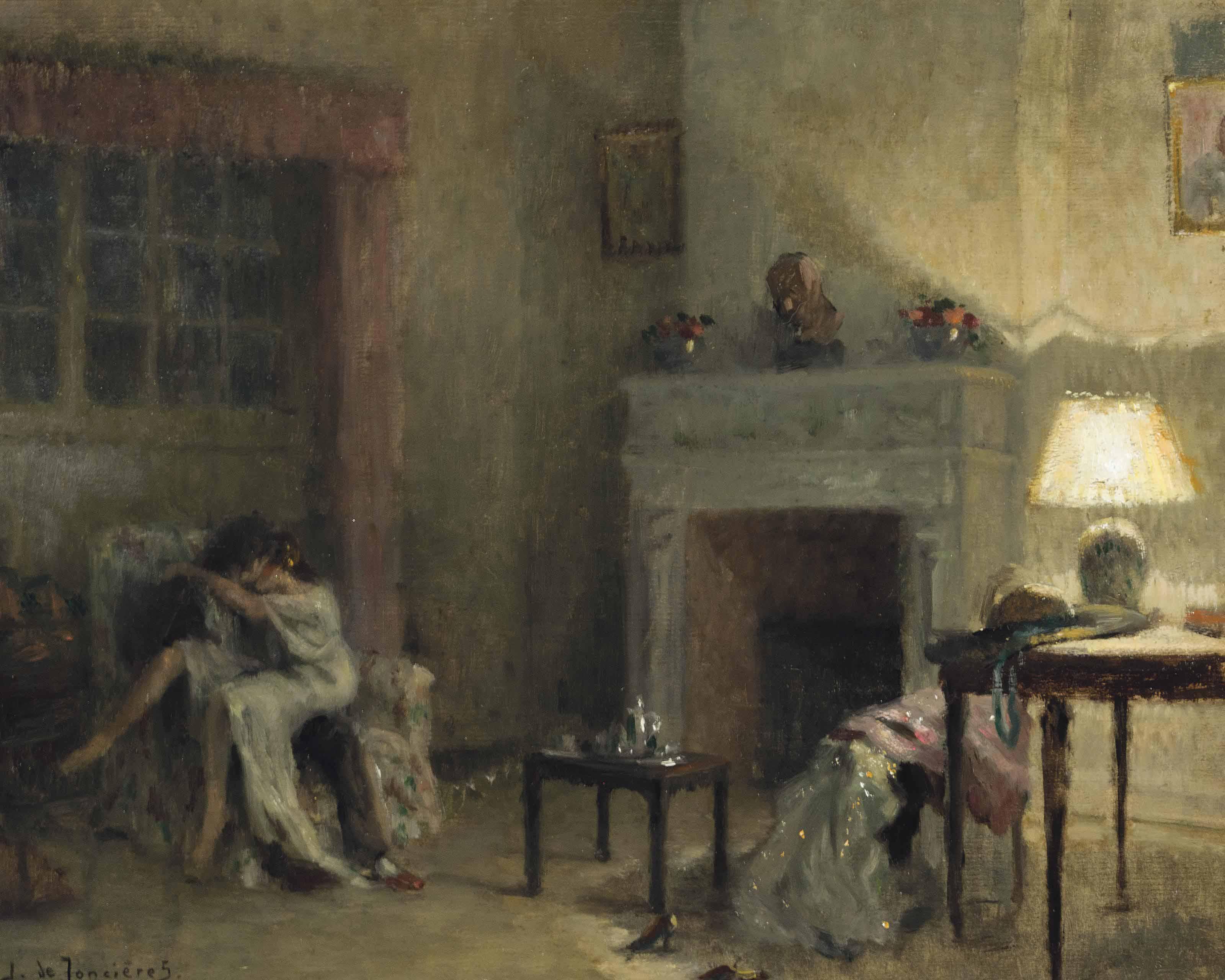 Leonce J. V. De Joncieres - Evening romance