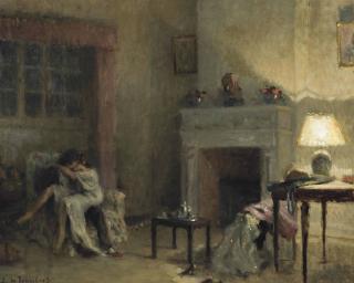 Leonce J. V. De Joncieres - Evening romance