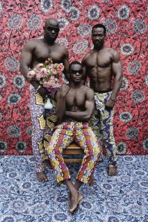 Leonce Raphael Agbodjelou - Benineseuntitled, Musclemen Series, 2012