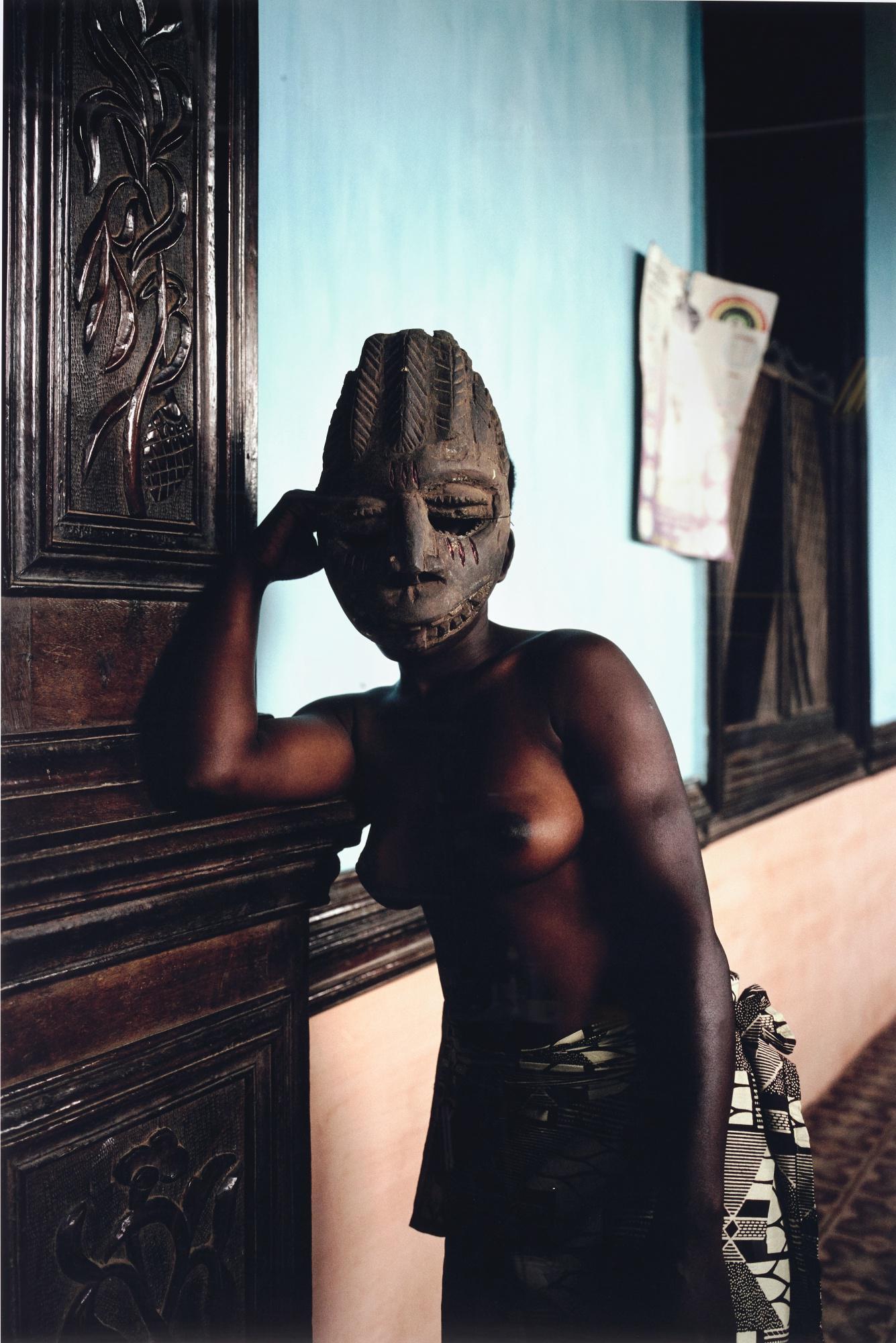 Leonce Raphael Agbodjelou - Untitled, Desmoiselles De Porto-Novo Series, 2012