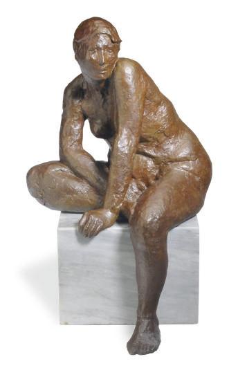 Leonda Finke - Seated nude
