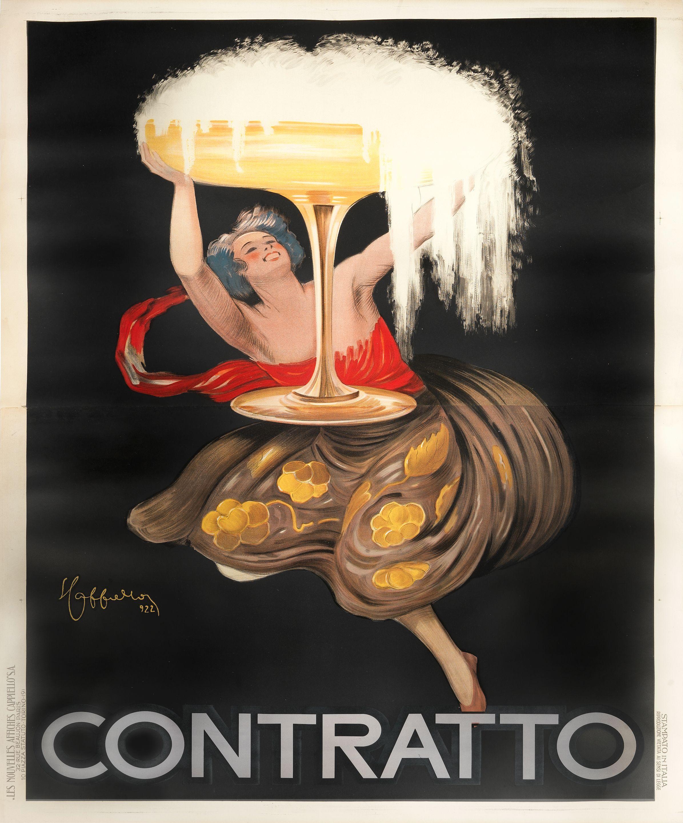 Leonetto Cappiello - Contratto