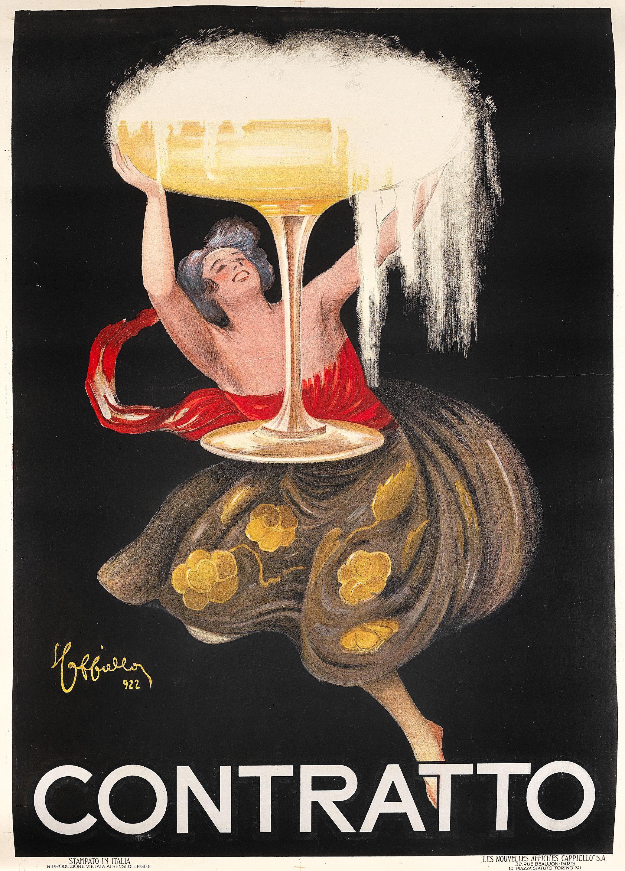 Leonetto Cappiello - Contratto