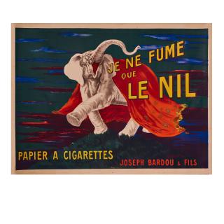 Leonetto Cappiello - Je Ne Fume Que Le Nil (Papier a Cigarettes), c. 1912
