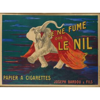 Leonetto Cappiello - Je ne fume que le Nil (Papier à Cigarettes) (I Only Smoke Le Nil)