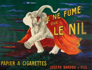 Leonetto Cappiello - Je Ne Fume Que Le Nil (Papier A Cigarettes)