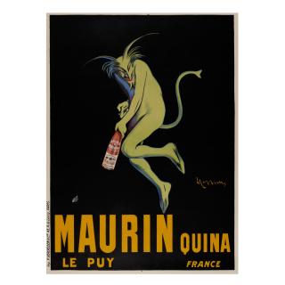 Leonetto Cappiello - Maurin Quina Le Puy Liqueur Devil Poster